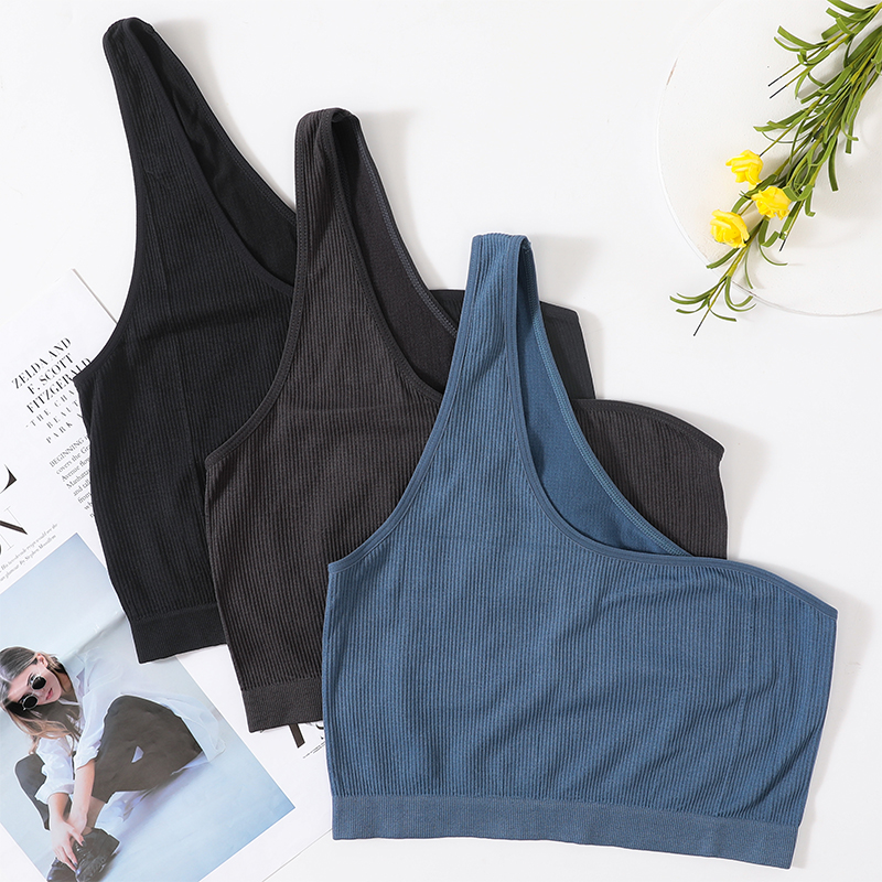 T Shirt Bra Seamless - One Shoulder Tank Tops Women Seamless