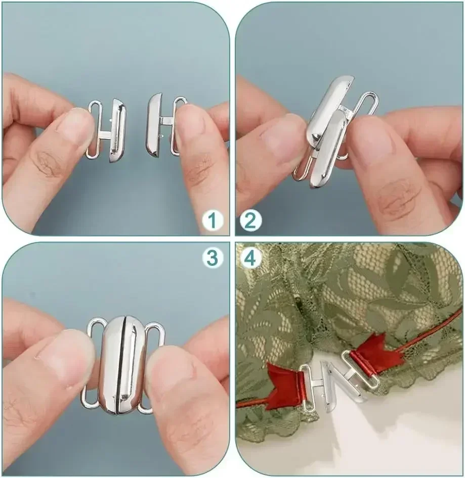 12 Sets 3 Colors Front Closing - Nursing Bra Clip recensione e prezzo