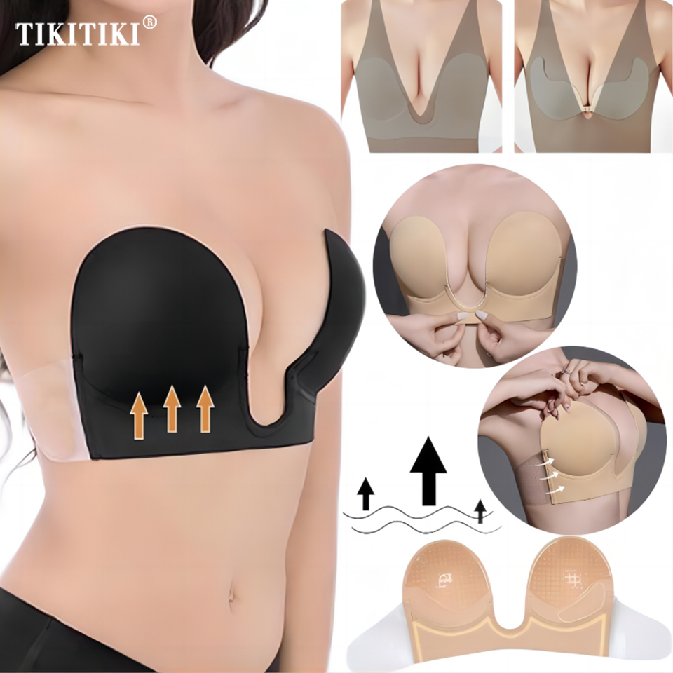Invisible Push Up Bra Straples - Backless Bra Sticky recensione e prezzo