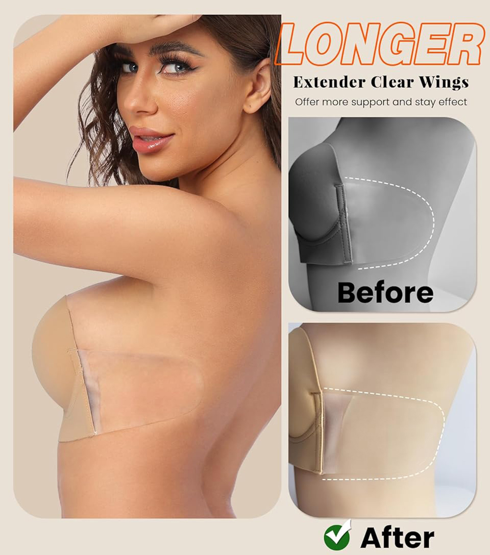 Sticky Bra Deep Plunge Straple - Backless Bra Sticky recensione e prezzo