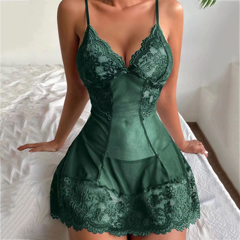 Sensual Lace & Tulle Sleepwear - Lace Bralette Set recensione e prezzo