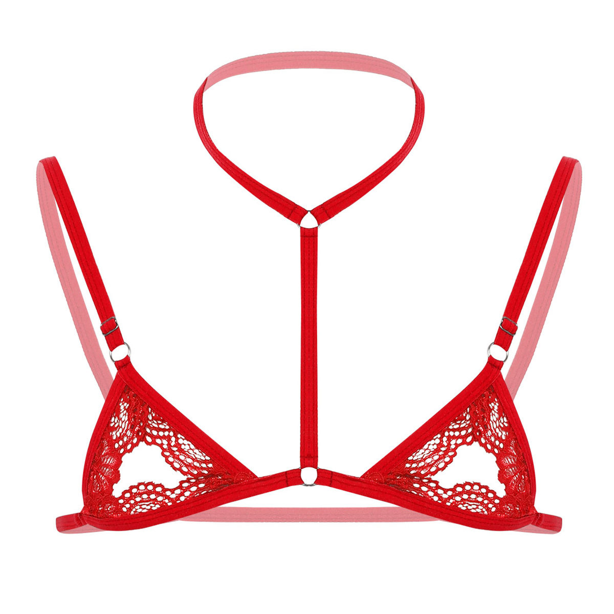 Sexy Men Harness Erotic Bra Ma - Sheer Bra Lace recensione e prezzo