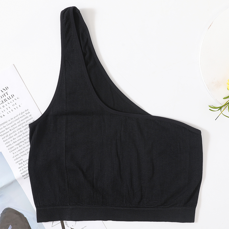 One Shoulder Tank Tops Women S - T Shirt Bra Seamless recensione e prezzo