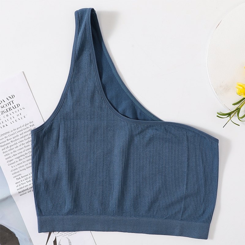 One Shoulder Tank Tops Women S - T Shirt Bra Seamless recensione e prezzo