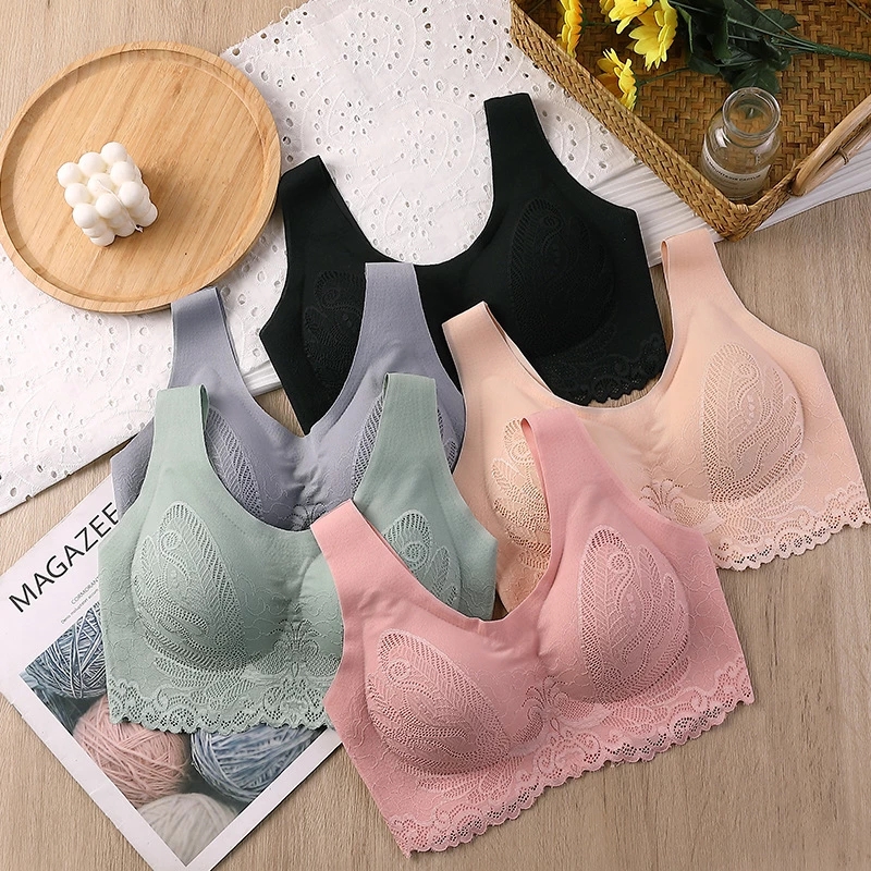 Breathable Latex Bra Seamless  - Sleep Bra Bralette recensione e prezzo