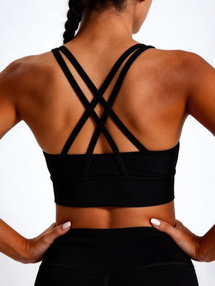 New Women's Solid Color High I - Sports Bra Racerback recensione e prezzo