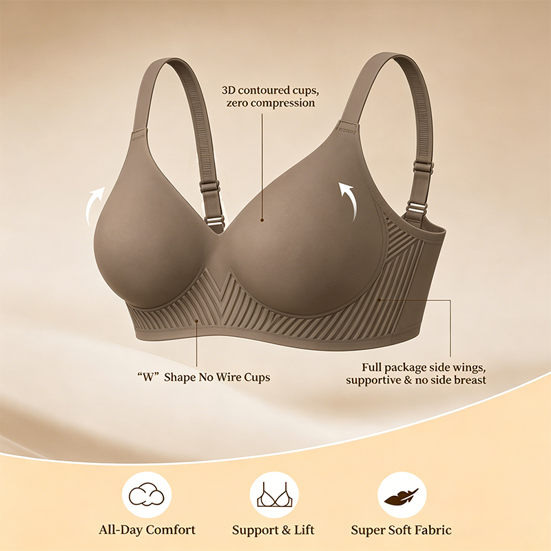 Full Coverage Push Up Jelly Su - Wirefree Bra Comfort recensione e prezzo
