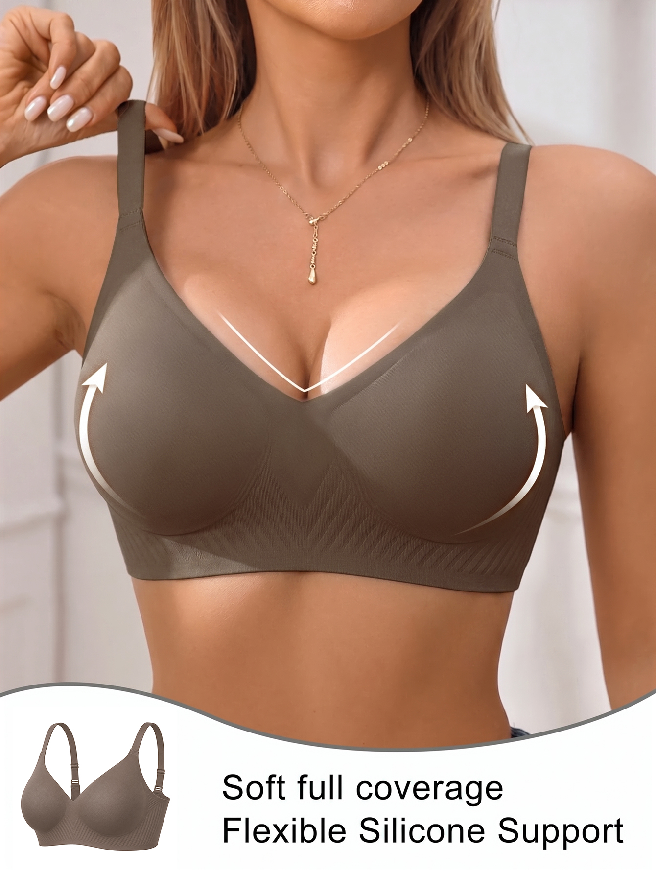 Full Coverage Push Up Jelly Su - Wirefree Bra Comfort recensione e prezzo