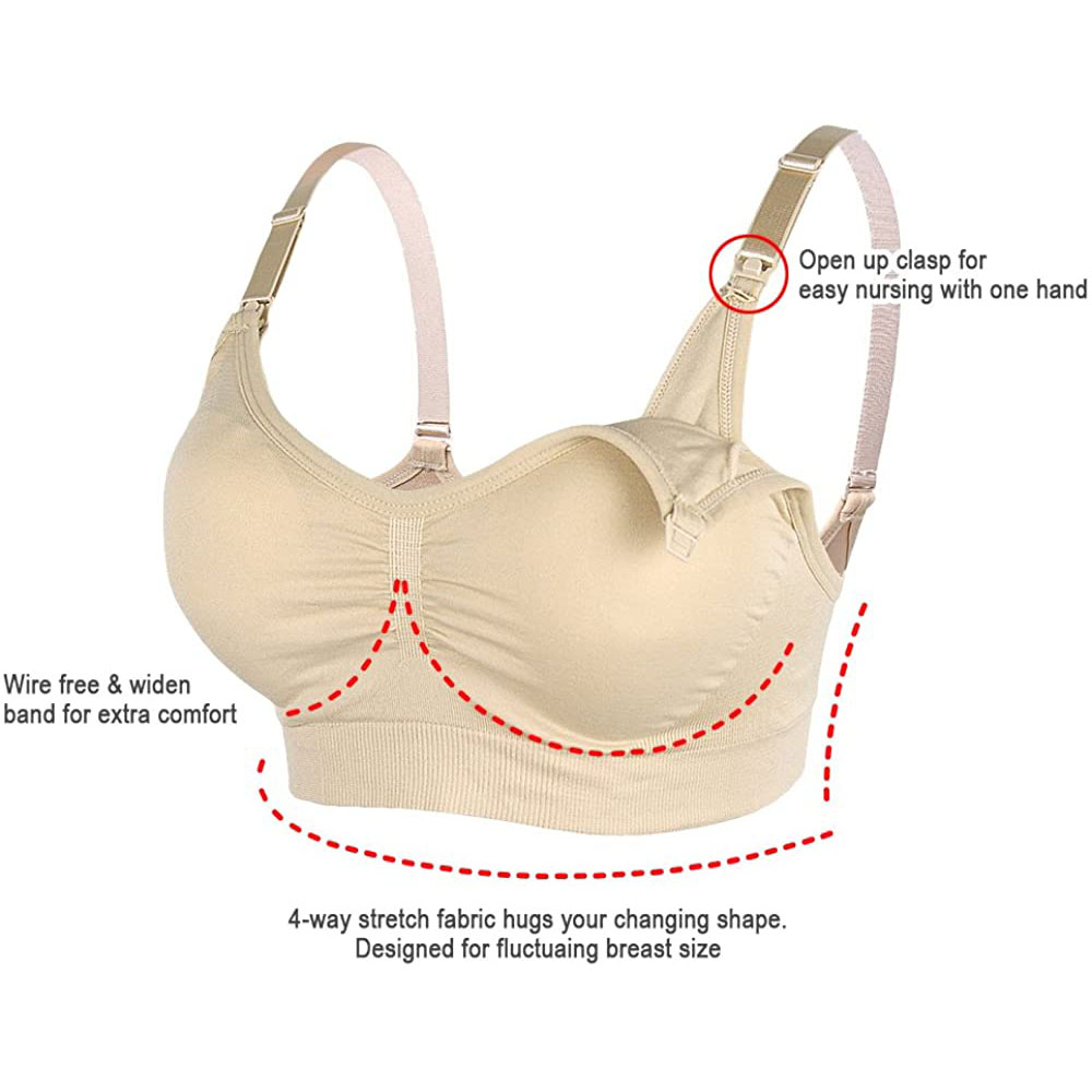 Womens Maternity  Nursing Bra  - Nursing Bra Clip recensione e prezzo