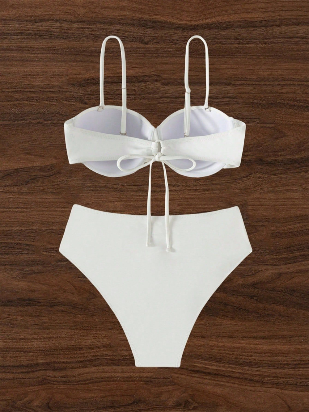 White Sling Bikini Bra Back La - Underwire Bra Padded recensione e prezzo