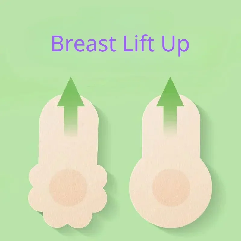 10pcs Women's Invisible Breast - Strapless Bra Adhesive recensione e prezzo