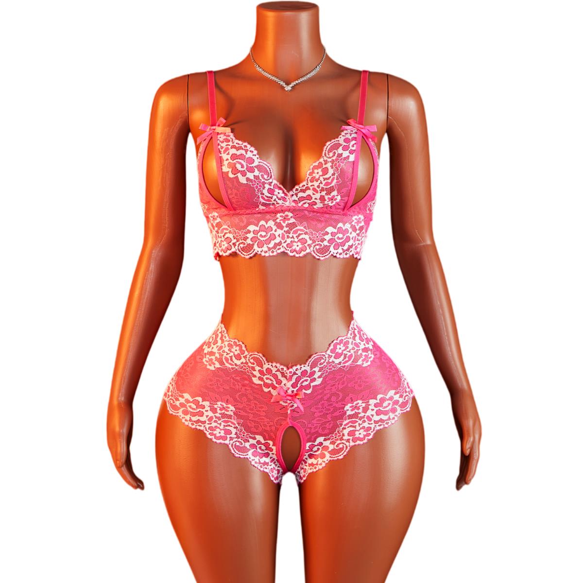 Women's Sexy Lingerie Set Slin - Sheer Bra Lace recensione e prezzo