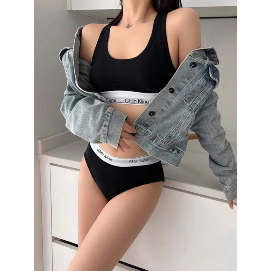 2PCS Ghlin Kline Underwear wit - T Shirt Bra Seamless recensione e prezzo