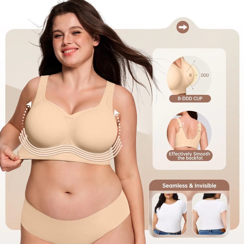 Large Size Non Marking Sports  - Wirefree Bra Comfort recensione e prezzo