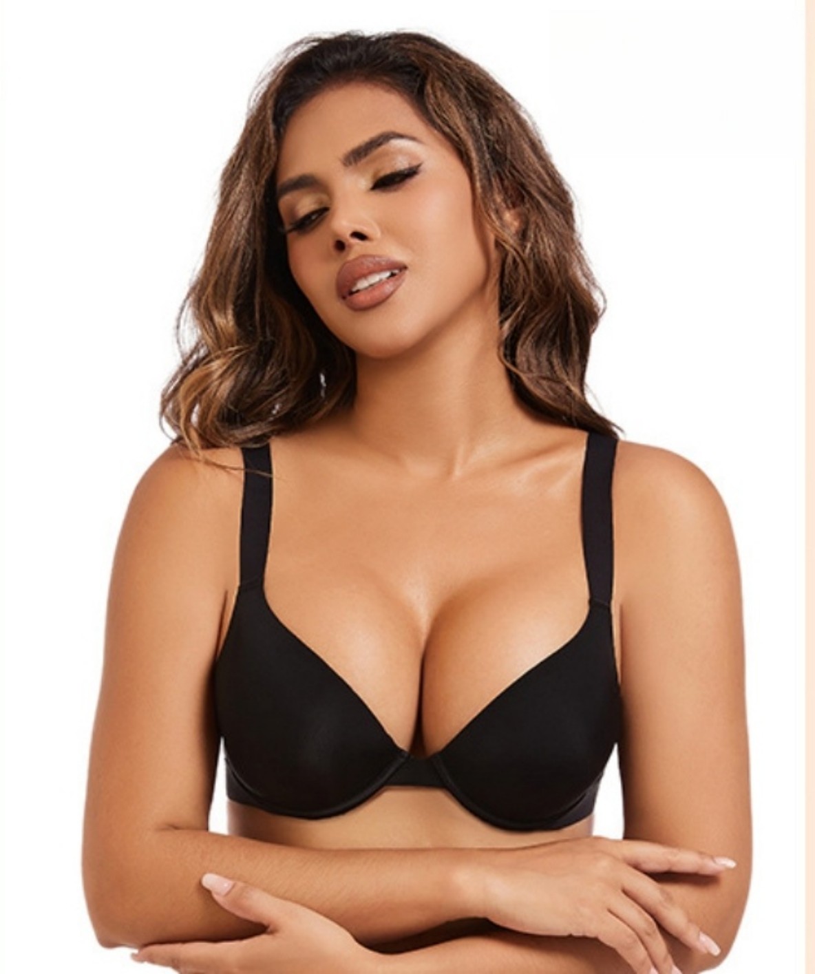 2025 Women's Plus Size Push Up - Demi Bra Balconette recensione e prezzo