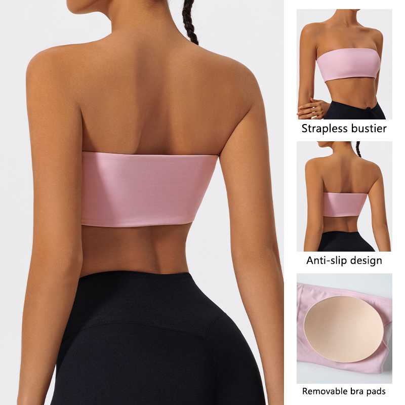 Strapless Sports Bra Gym Crop  - Sports Bra Racerback recensione e prezzo