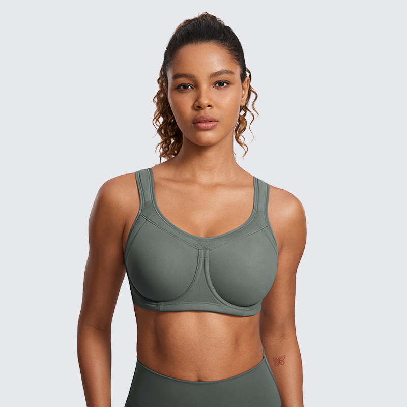 SYROKAN Women Sports bras High - Underwire Bra Padded recensione e prezzo