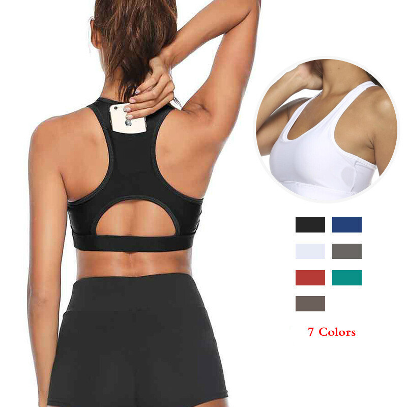 Women Workout Tank Top Gym Str - Underwire Bra Padded recensione e prezzo