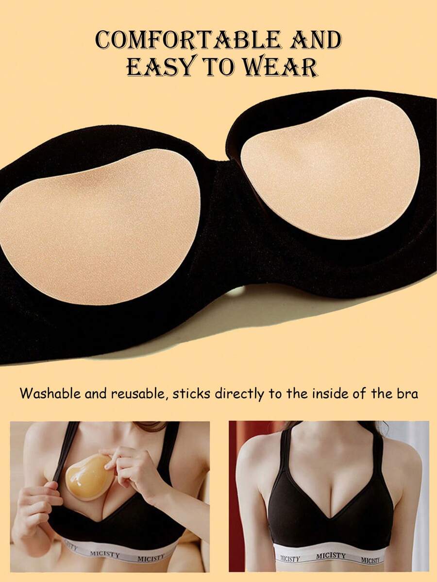 Silicone Sticky Bra Pads Push  - Push Up Bra Silicone recensione e prezzo