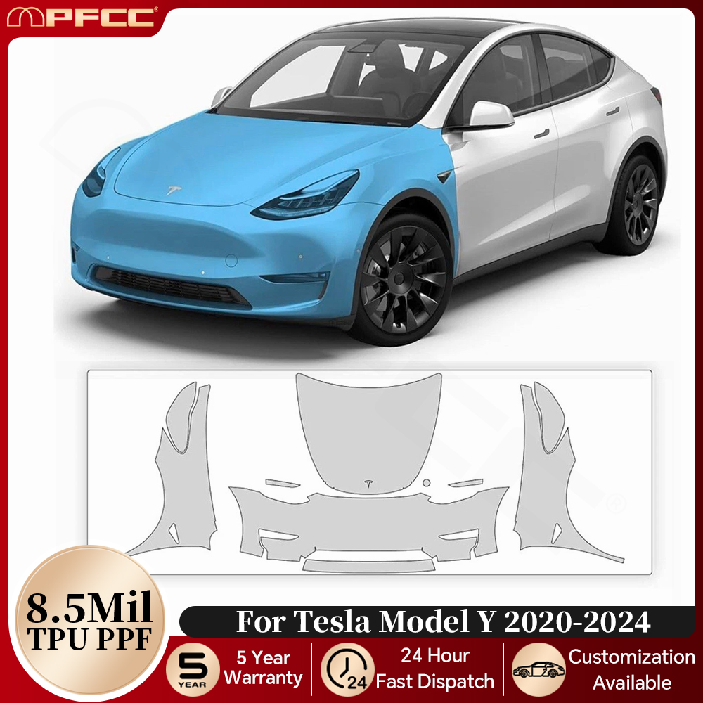 Pre-cut PPF For Tesla Model Y  - Full Coverage Bra recensione e prezzo